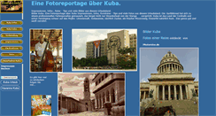 Desktop Screenshot of kuba.fototrip.de